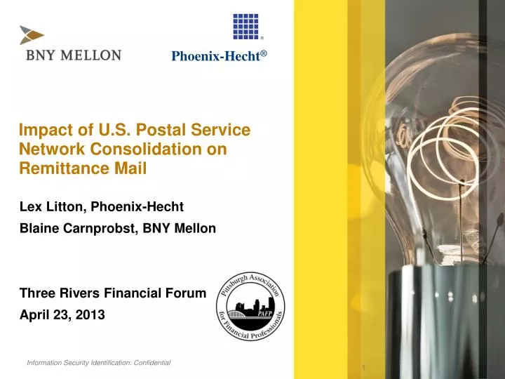 impact of u s postal service network consolidation on remittance mail