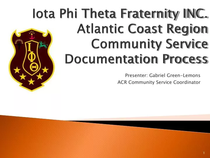 iota phi theta fraternity inc atlantic coast region community service documentation process