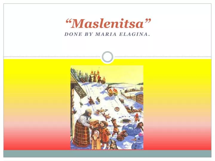 maslenitsa