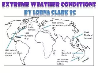 EXTREME WEATHER CONDITIONS