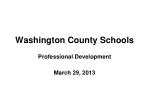 Washington County Schools - slide 1