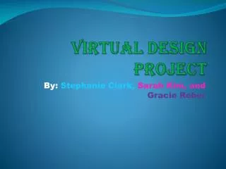 Virtual Design Project