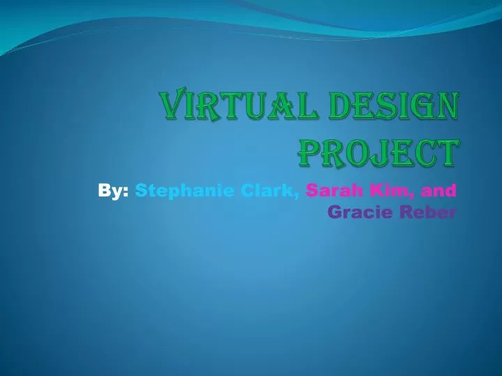 virtual design project