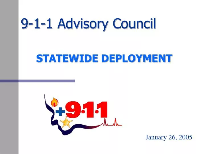 9 1 1 advisory council