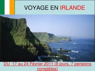 voyage en irlande