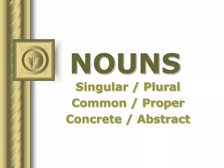 nouns