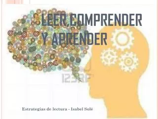leer comprender y aprender