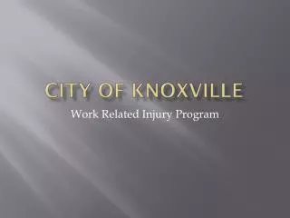 City of Knoxville