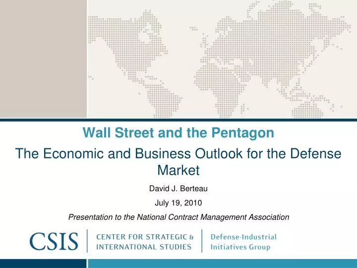wall street and the pentagon