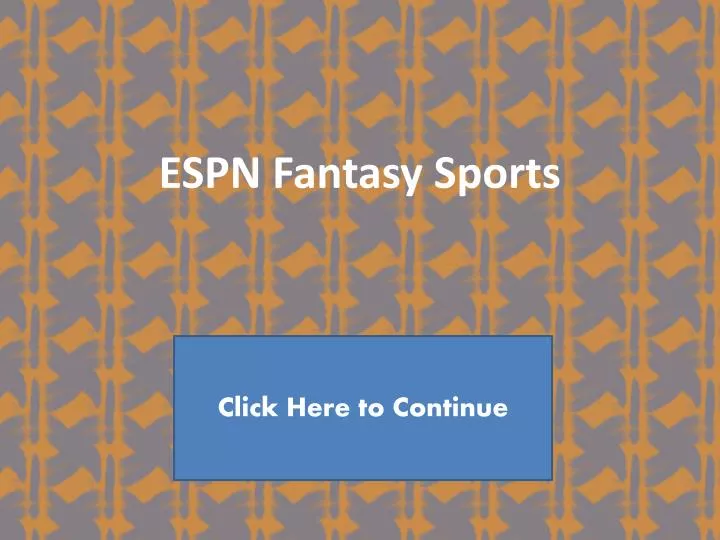 espn fantasy sports