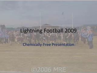 Lightning Football 2009
