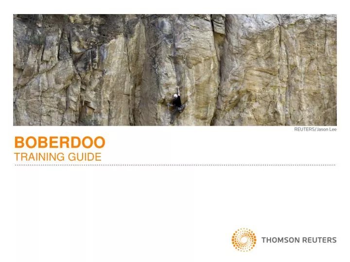 boberdoo training guide