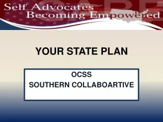 YOUR STATE PLAN