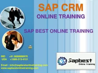 CRM ONLINE TRAINING | CRM Project Support | CRM Certificatio