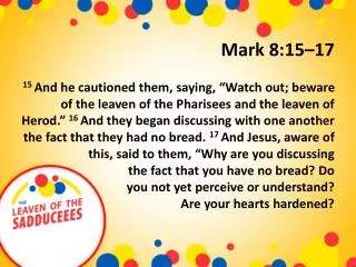 mark 8 15 17