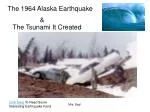 The 1964 Alaska Earthquake - slide 1