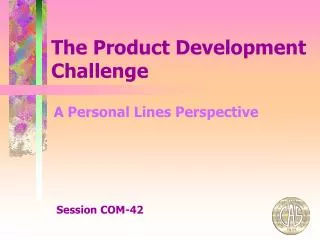 The Product Development Challenge