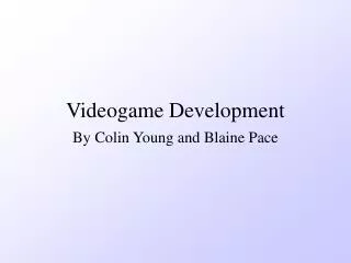 Videogame Development