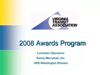 2008 Awards Program
