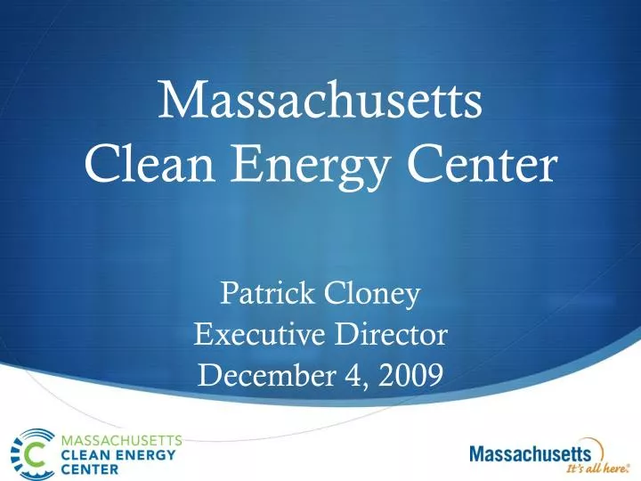 massachusetts clean energy center