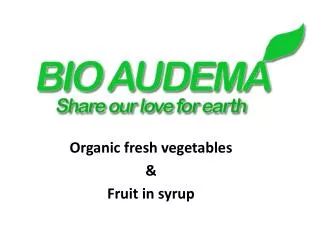 Bio Audema (Logo)