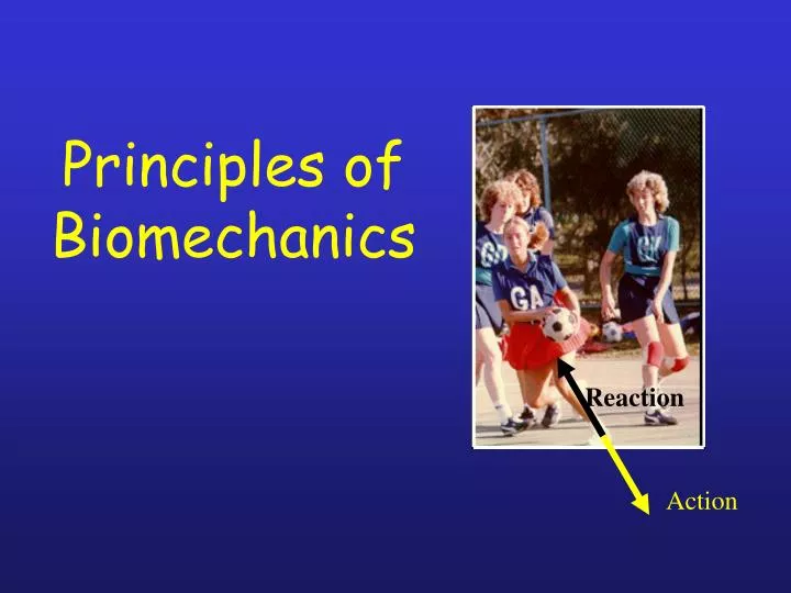 principles of biomechanics