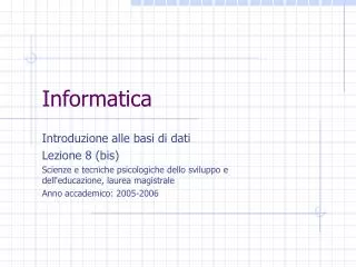 informatica