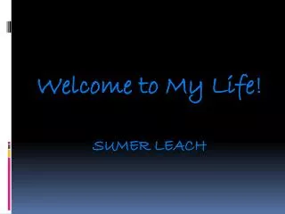 Sumer Leach