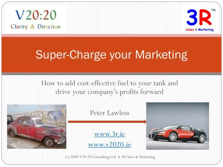 super charge your marketing