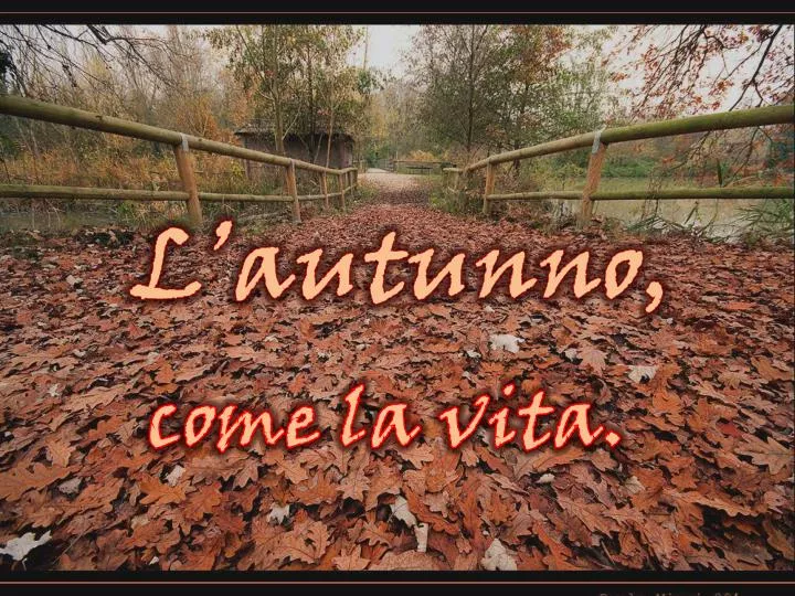 l autunno