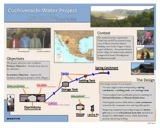 Cuchiverachi Water Project