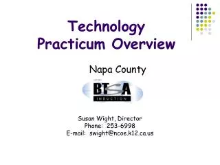 Technology Practicum Overview