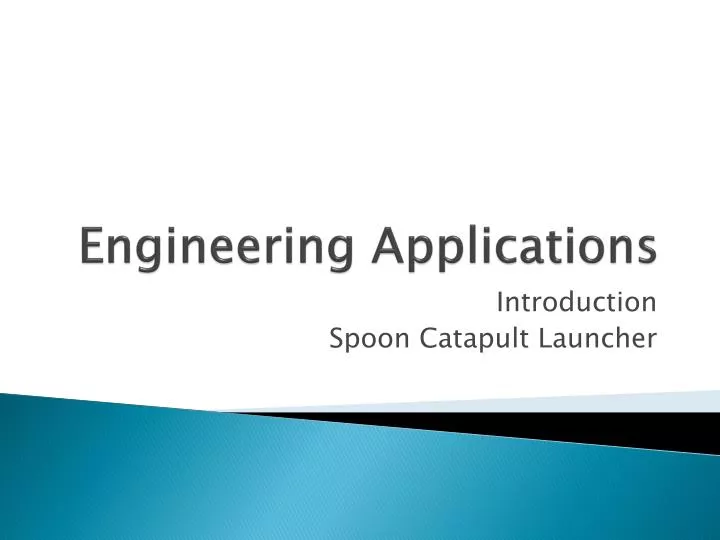 engineering applications