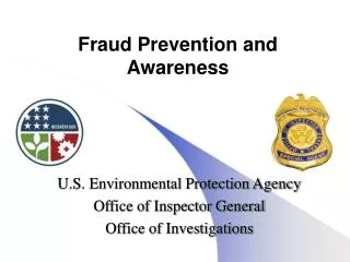 Fraud Prevention and Awareness