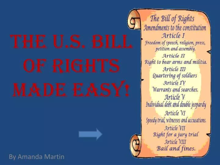 the u s bill of rights made easy