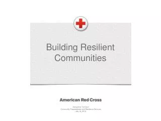 Building Resilient Communities