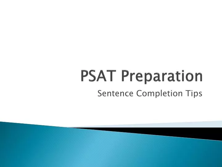 psat preparation