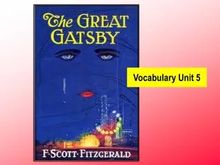 vocabulary unit 5