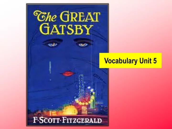 vocabulary unit 5