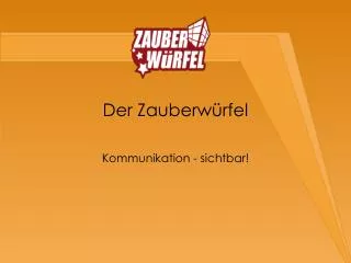 der zauberw rfel