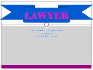 LAWYER