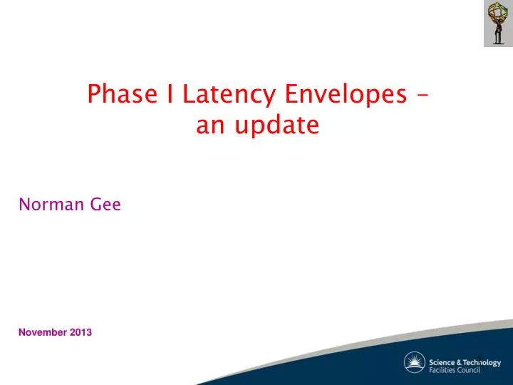 phase i latency envelopes an update