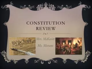 Constitution Review