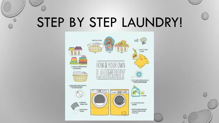 step by step laundry