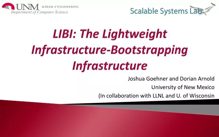 libi the lightweight infrastructure bootstrapping infrastructure