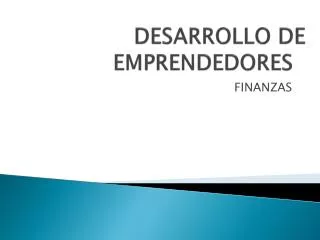 desarrollo de emprendedores