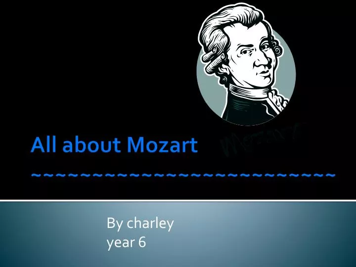 all about mozart