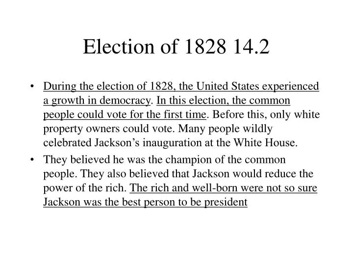 election of 1828 14 2