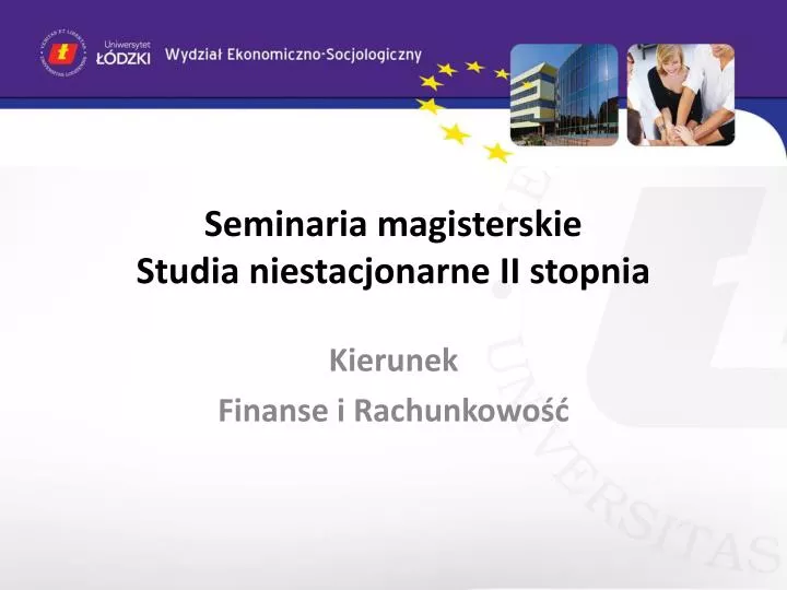 seminaria magisterskie studia niestacjonarne ii stopnia