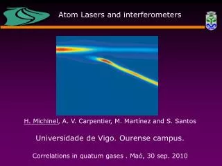 Atom Lasers and interferometers